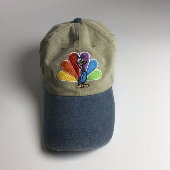 Vintage 90’s NBC Peacock Logo Hat. - Picture 2 of 9